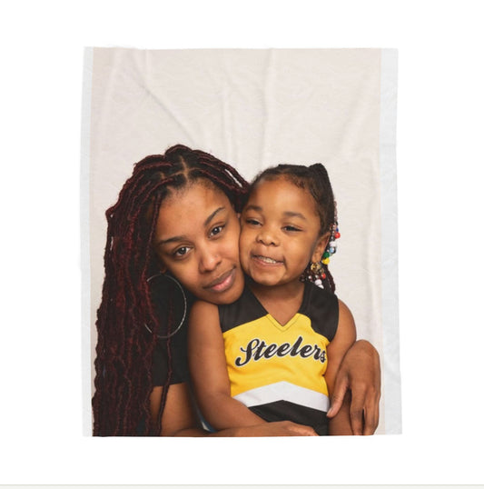 Cute Custom Plush Blanket