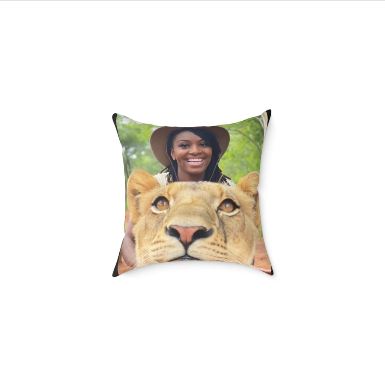 Glam Portrait Pillow
