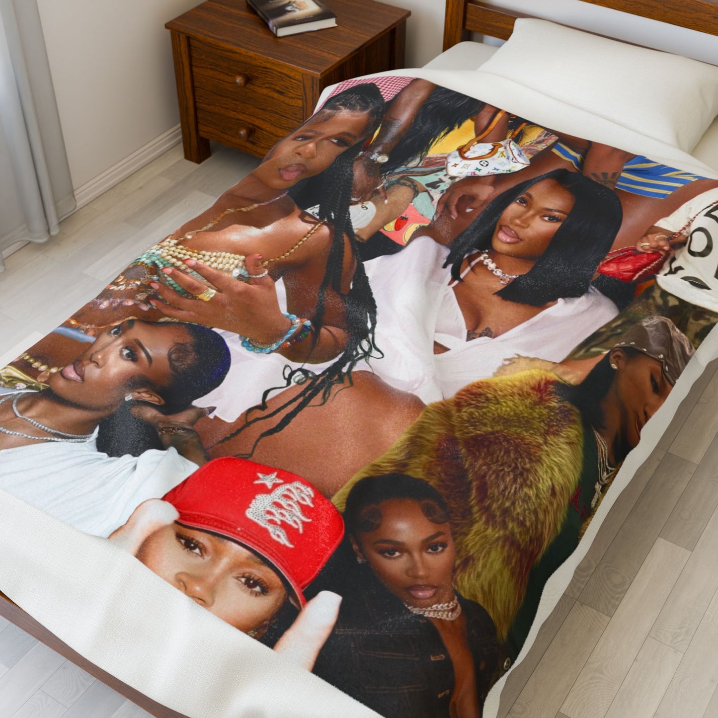 Cute Custom Plush Blanket