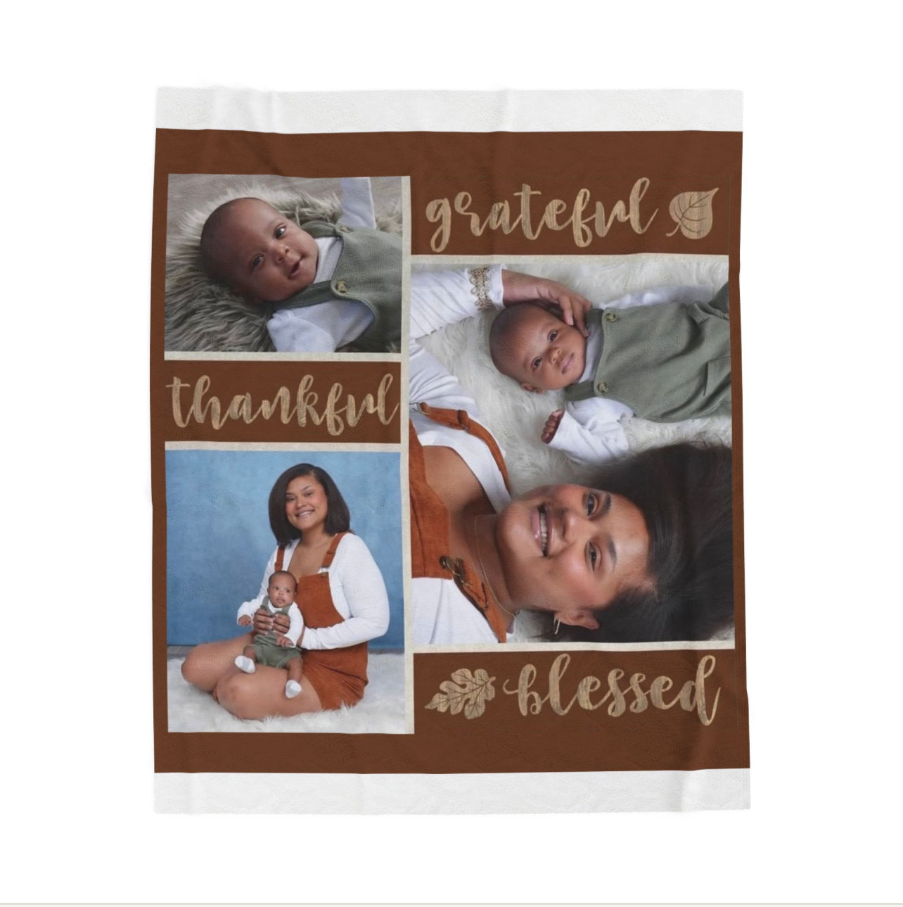 Cute Custom Plush Blanket