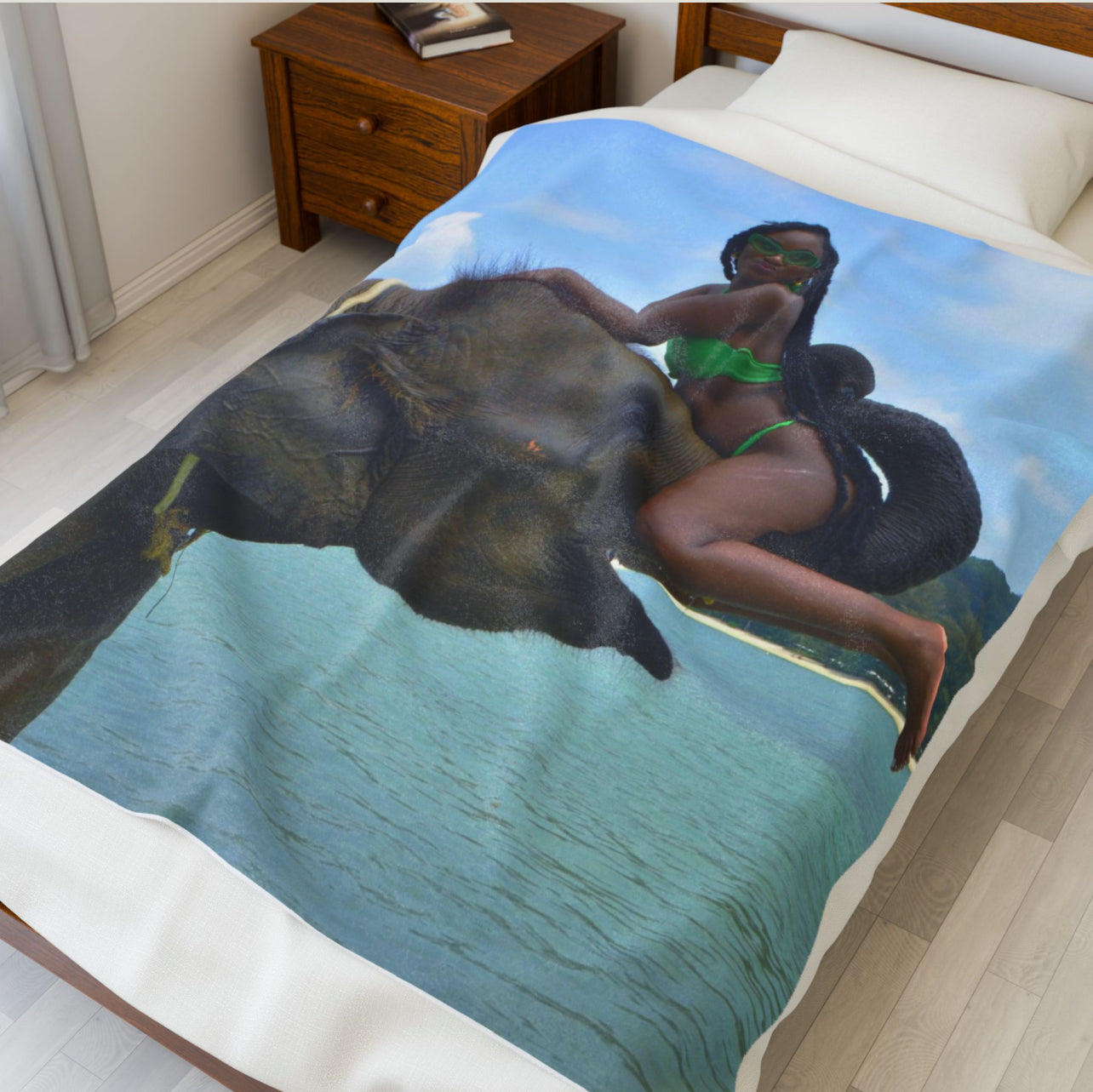 Cute Custom Plush Blanket